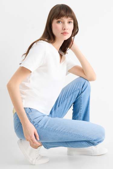 Donna - Slim jeans - vita media - LYCRA® ADAPTIV Fiber - jeans azzurro