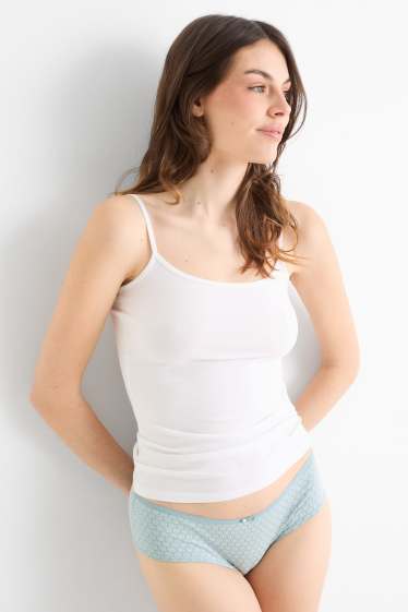 Women - Multipack of 4 - hipsters - turquoise