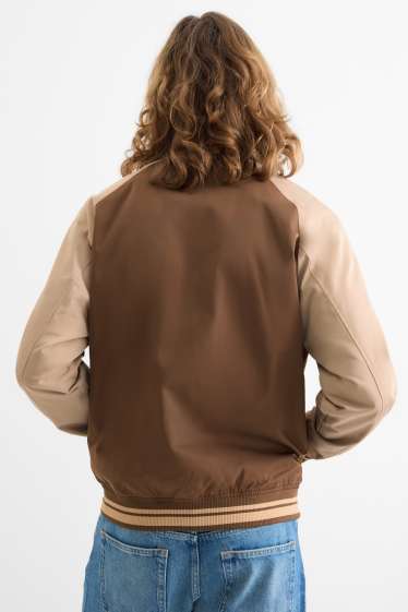 Herren - Collegejacke - braun