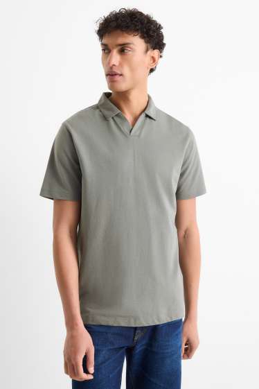 Men - Polo shirt - regular fit - green
