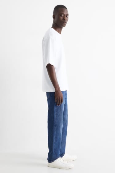 Hommes - Straight jean - LYCRA® - jean bleu