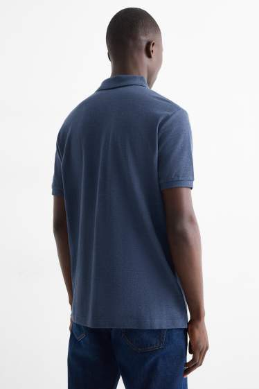 Herren - Poloshirt - dunkelblau