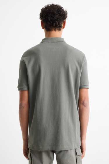 Home - Polo - regular fit - gris