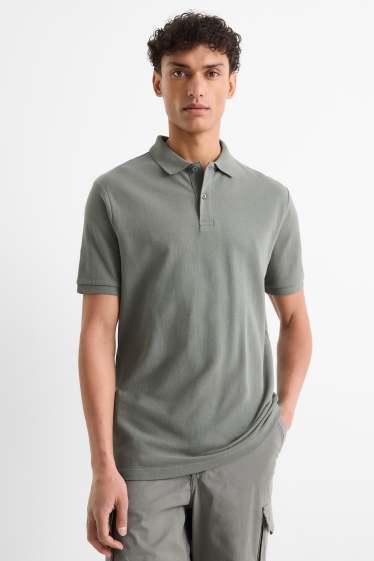 Home - Polo - regular fit - gris
