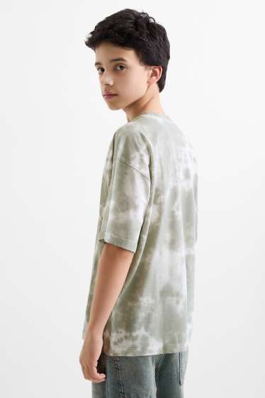 Bambini - Skateboard - t-shirt - fantasia - grigio