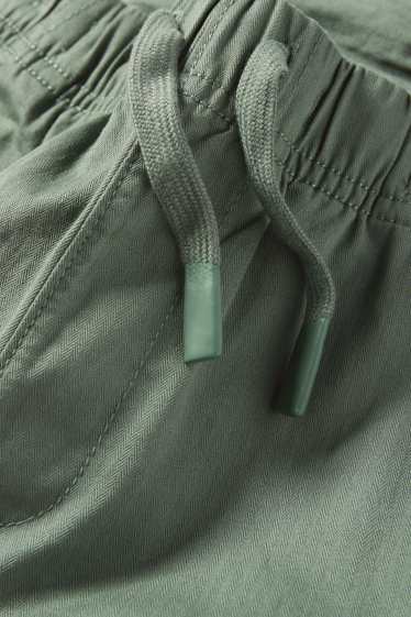 Children Boys - Cargo trousers - green