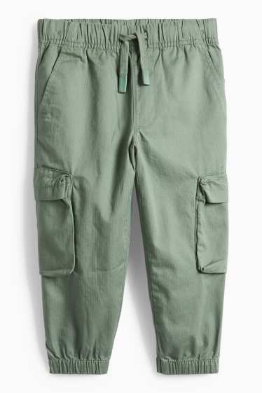 Children Boys - Cargo trousers - green
