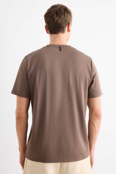 Hommes - T-shirt de sport - regular fit - marron