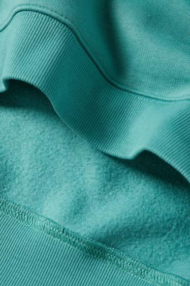 Femmes - Sweat à capuche - turquoise