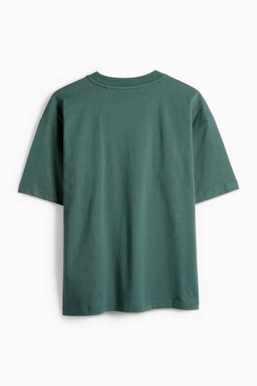 Kinderen: jongens - Skate - T-shirt - donkergroen