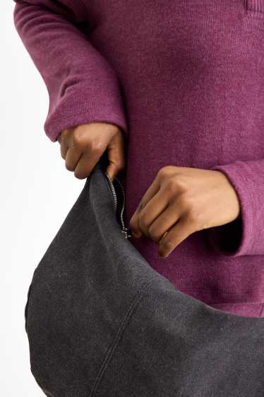 Damen - Umhängetasche - schwarz