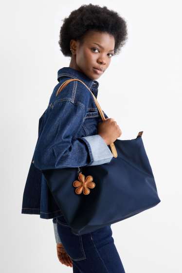 Damen - Großer Shopper - dunkelblau