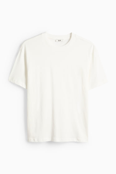 Femmes - T-shirt - oversize - blanc