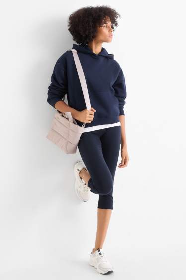 Damen - Multipack 2er - Capri-Leggings - dunkelblau