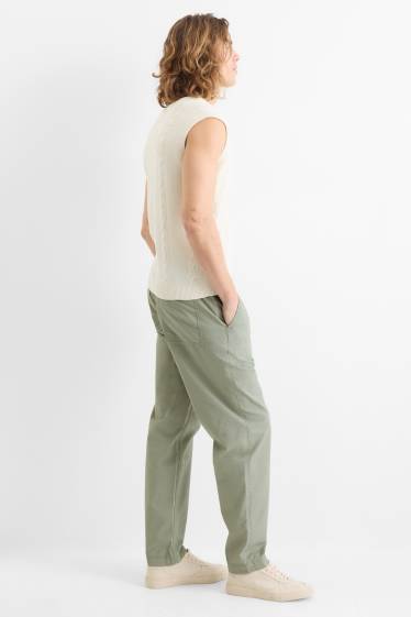 Hombre - Chinos - tapered fit - verde claro