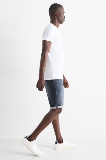 Uomo - Shorts di jeans - Flex jog denim - LYCRA® - grigio