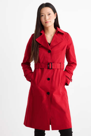 Femmes - Trench - rouge