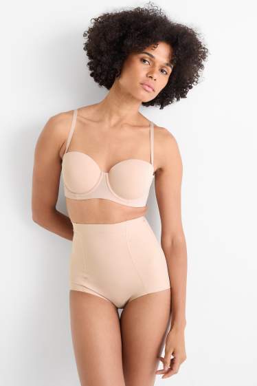Donna - Slip modellanti - LYCRA® - beige