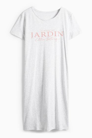 Femmes - Chemise de nuit - gris clair