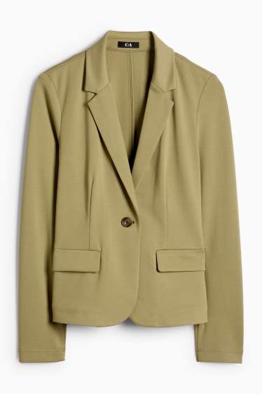 Women - Business blazer - regular fit - green