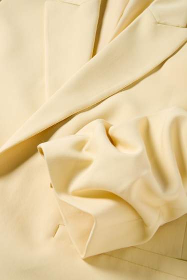 Femmes - Blazer - regular fit - jaune clair