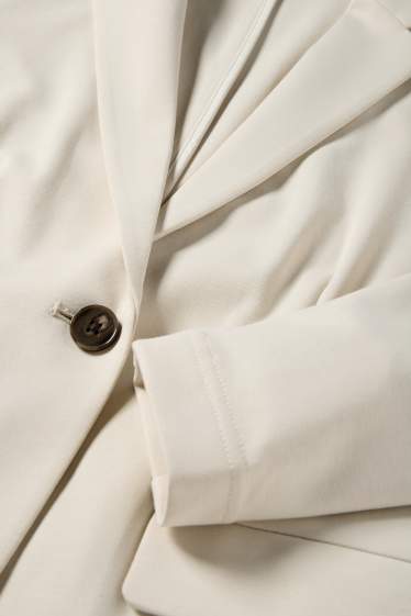 Femei - Blazer office - regular fit - alb-crem