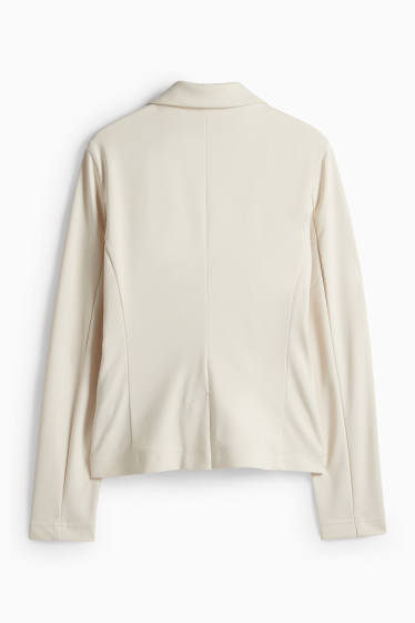 Femei - Blazer office - regular fit - alb-crem