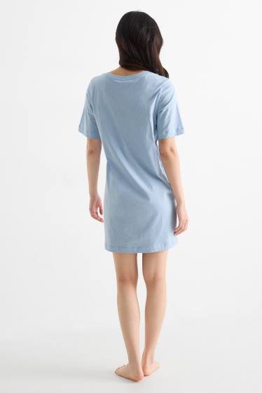 Dames - Nachthemd - Disney - lichtblauw