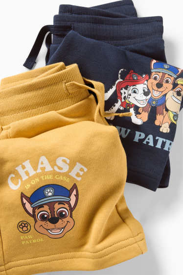Children Boys - Multipack of 2 - PAW Patrol - Chase, Marshall - Bermuda shorts - orange / blue
