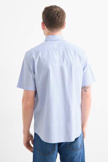 Home - Camisa - regular fit - button-down - blau clar