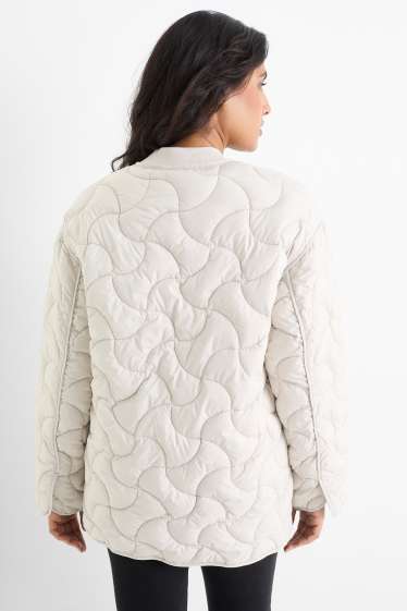 Mujer - Chaqueta acolchada - blanco roto