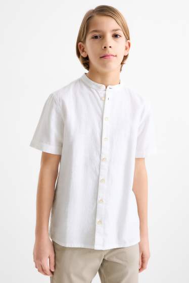 Copii - Băieți - Cămașă - alb