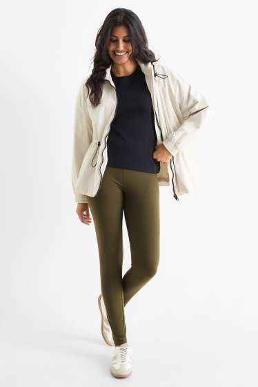 Damen - Leggings - khaki