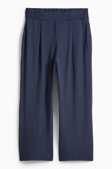 Femei - Pantaloni de trening - albastru închis