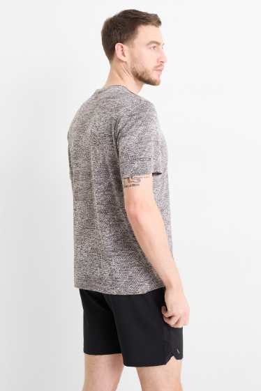 Herren - Funktions-Shirt - Regular Fit - schwarz / grau