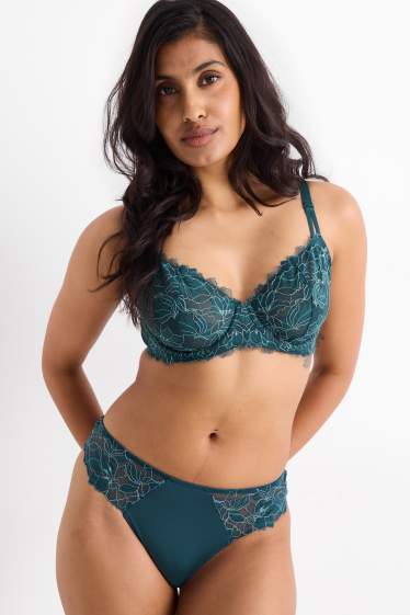 Donna - Slip - verde scuro