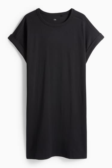 Dona - Vestit estil samarreta - negre