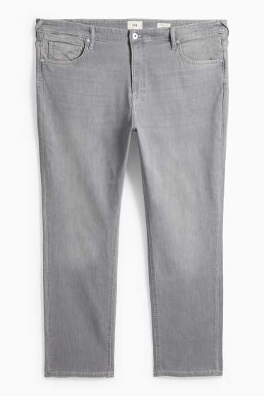 Men - Straight jeans - gray