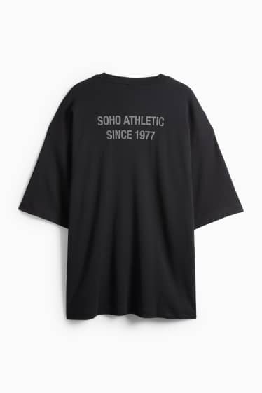 Herren - T-Shirt - Oversized - schwarz