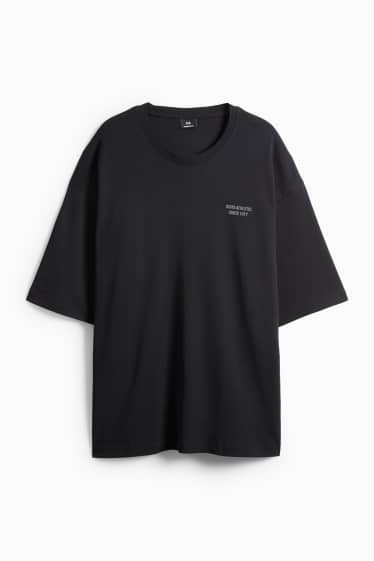 Herren - T-Shirt - Oversized - schwarz
