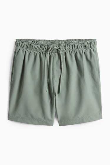 Herren - Badeshorts - grün