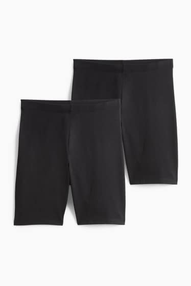 Children Girls - Multipack of 2 - cycling shorts - black