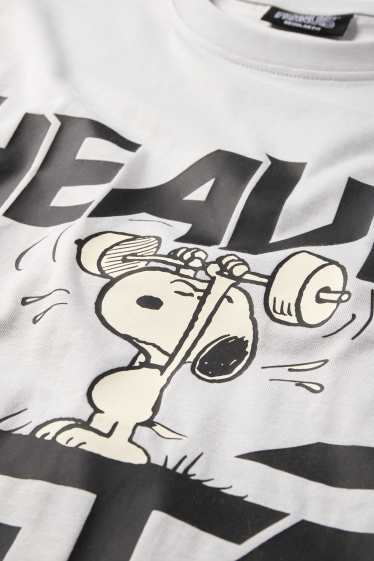 Pánské - Tričko - světle šedá