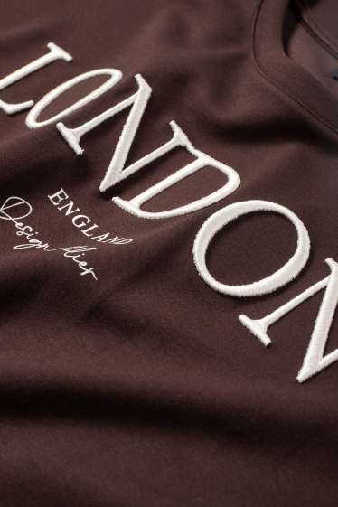 Dona - Dessuadora - marró fosc