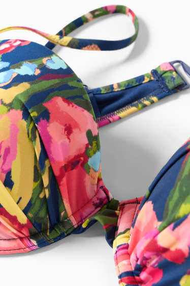 Damen - Bikini-Top mit Bügel - wattiert - LYCRA® XTRA LIFE™ - bunt