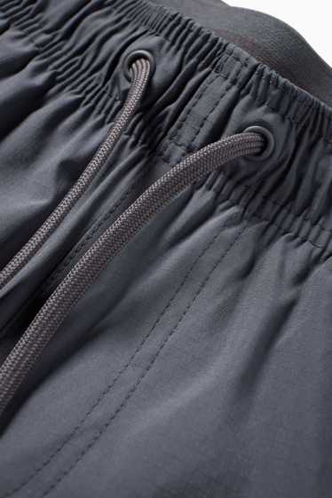 Herren - Badeshorts - 2-in-1-Look - dunkelgrau