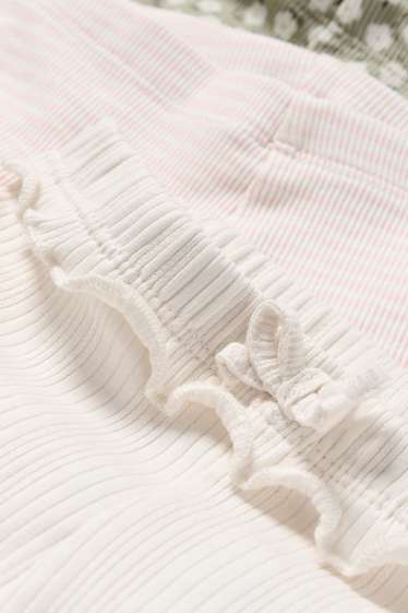 Bébés filles - Legging bébé - blanc / rose