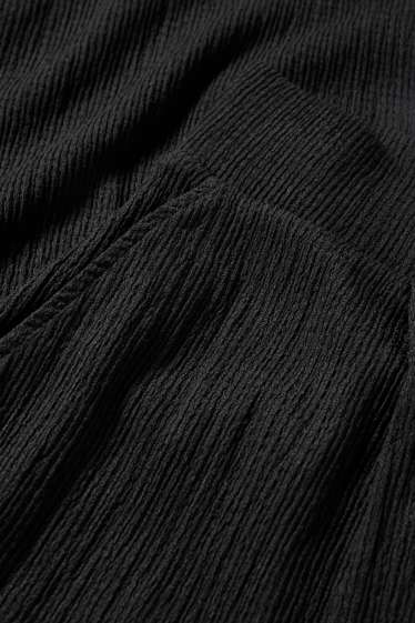 Femei - Pantaloni de trening - structurați - negru