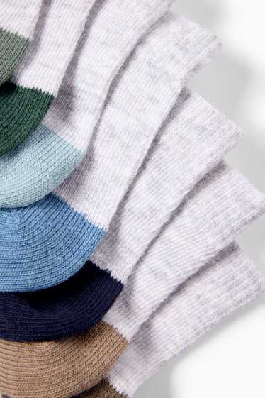 Kinder Jungen - Multipack 7er - Socken - hellgrau