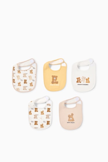 Baby Girls - Baby bibs - beige